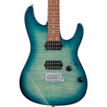 Ibanez AZ24S1F AZ Standard 6-String Electric Guitar -Transparent Turquoise Burst - MusicMarket