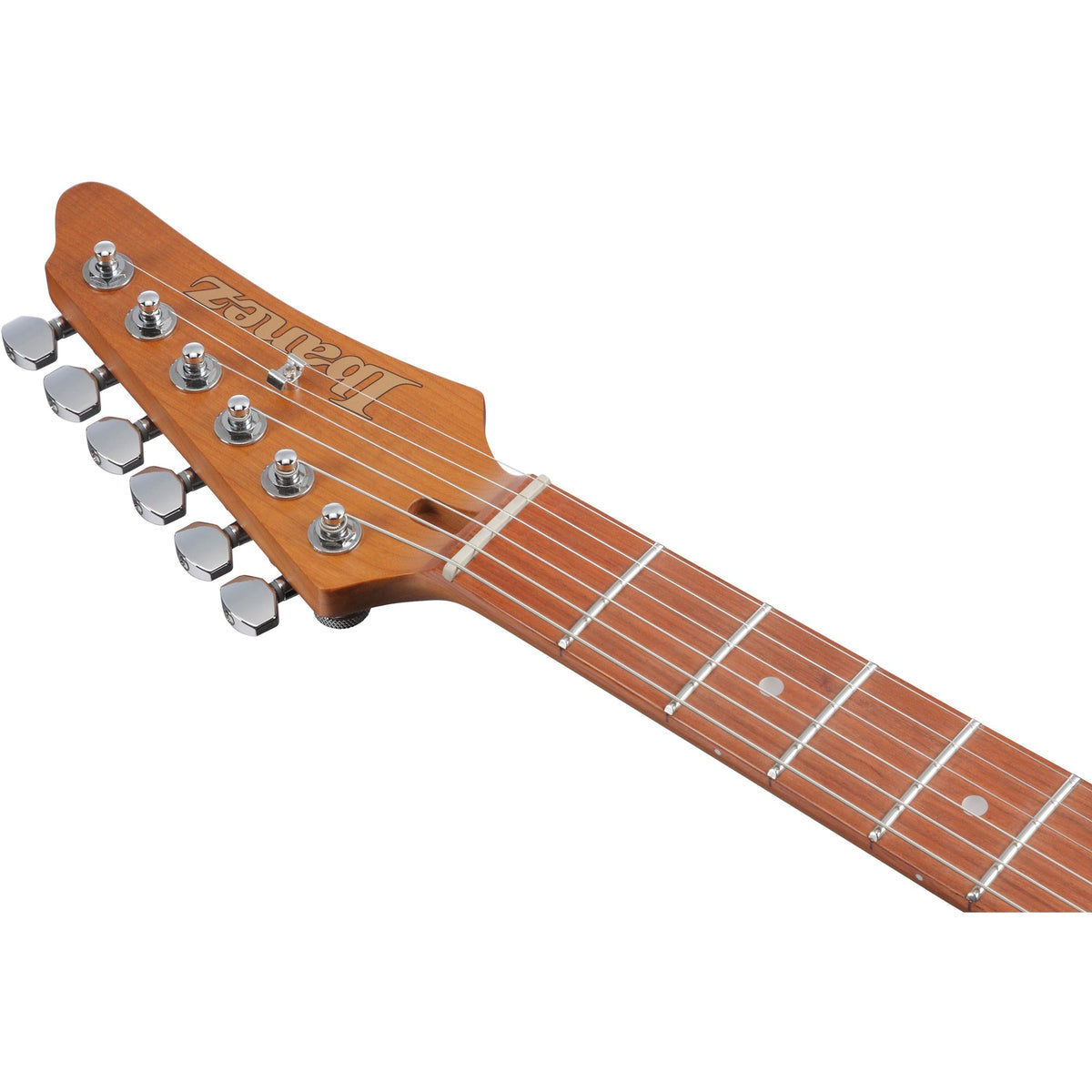 Ibanez AZ24S1F AZ Standard 6-String Electric Guitar -Transparent Turquoise Burst - View 5 | MusicMarket