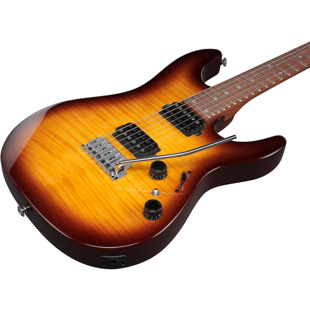 Ibanez AZ24S1F AZ Standard 6-String Electric Guitar - Violin Sunburst - View 8 | MusicMarket