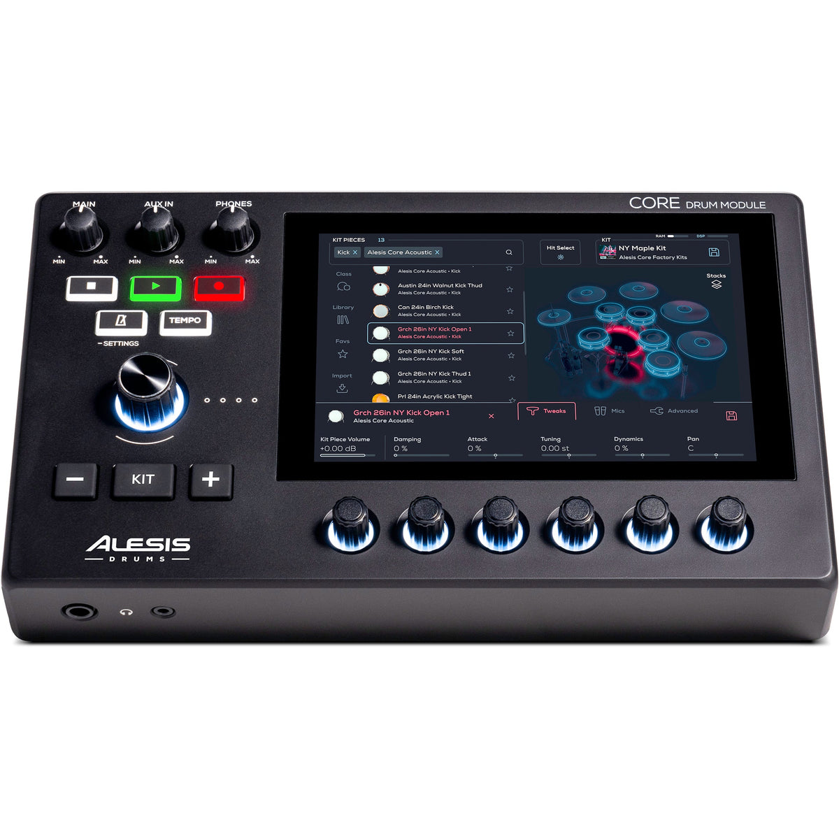 Alesis Strata Club 7 Piece Electronic Kit - View 7 | MusicMarket