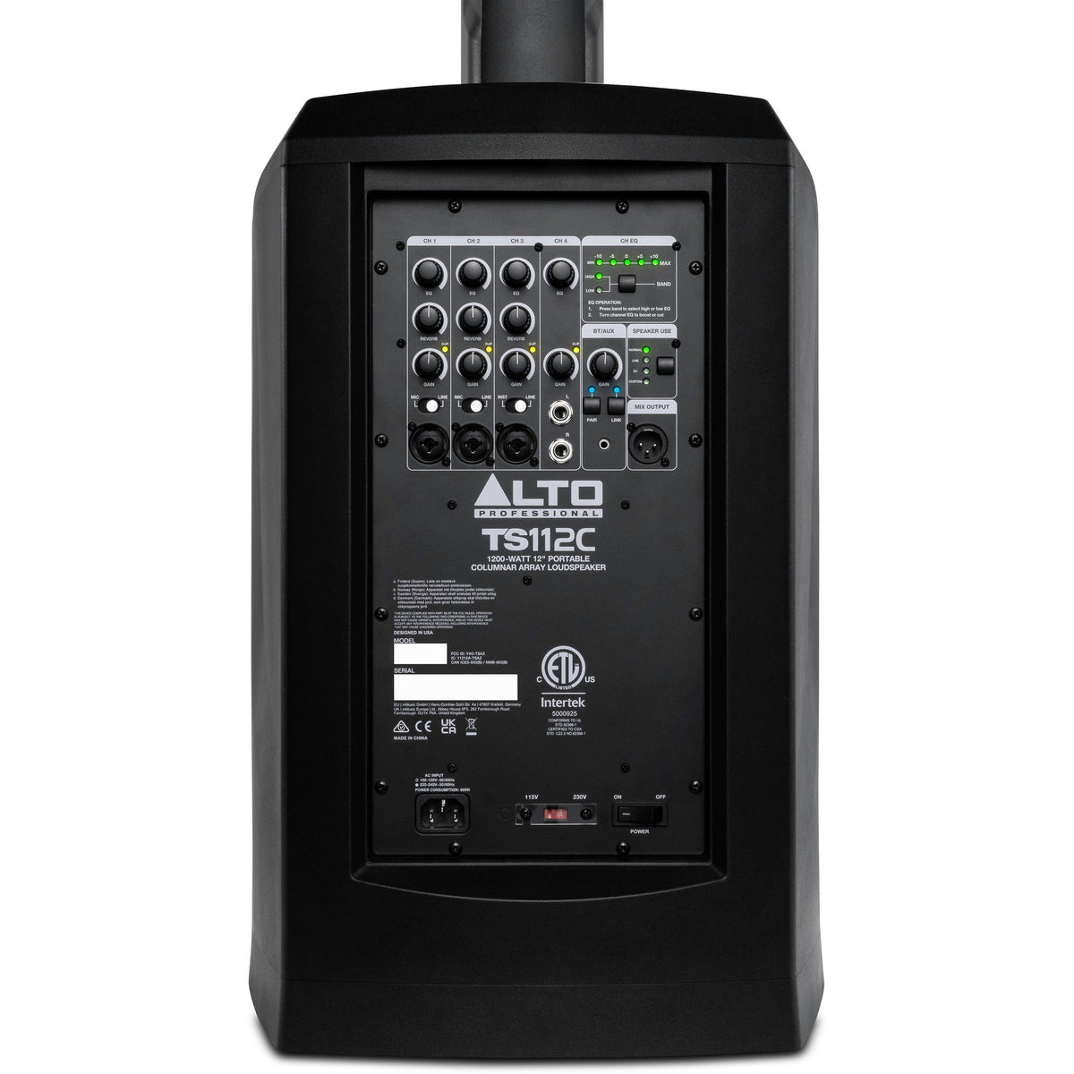 Alto Professional TS112C Portable PA Speaker - View 6 | MusicMarket