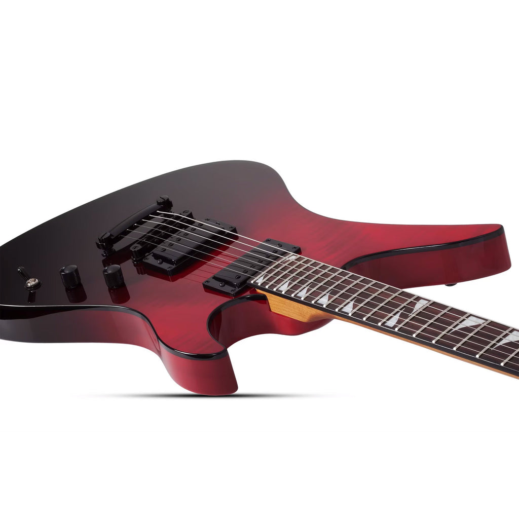 Schecter Avenger Standard Electric Guitar - Blood Burst - View 4 | MusicMarket