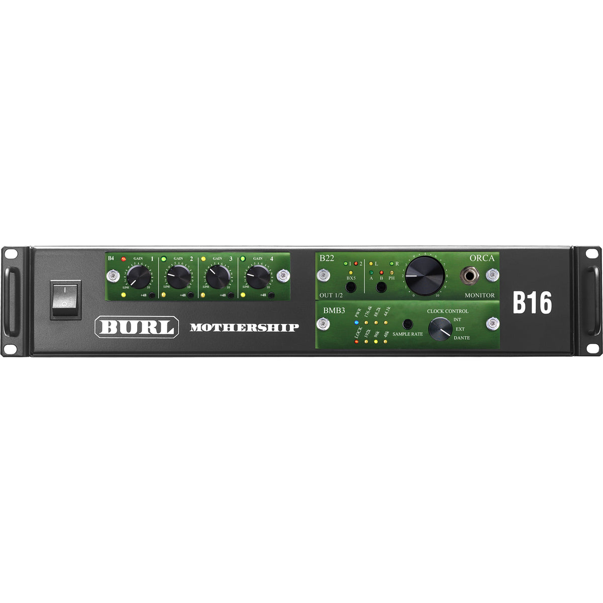 Burl Audio B16 MOTHERSHIP 3 with BMB1 Digilink Motherboard and BAD16, BDA16 Daughter Cards - MusicMarket