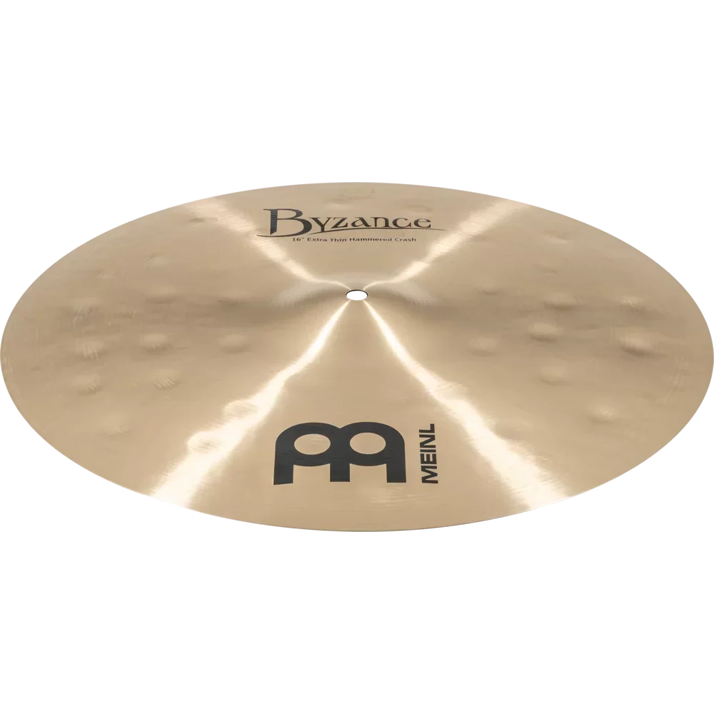 Meinl Byzance Series 16” Extra Thin Hammered Crash - View 2 | MusicMarket