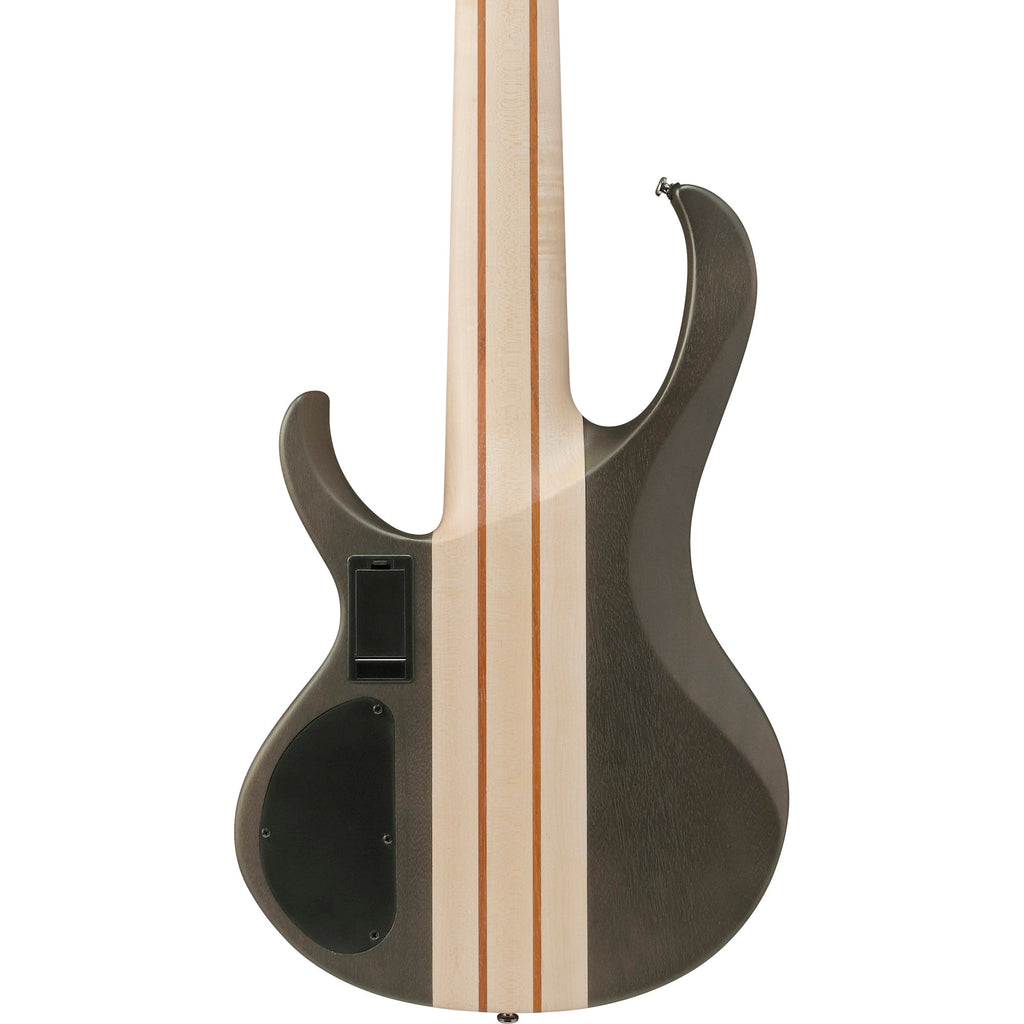 Ibanez BTB606 BTB Standard 6-String Electric Bass - Transparent Gray Flat - View 9 | MusicMarket
