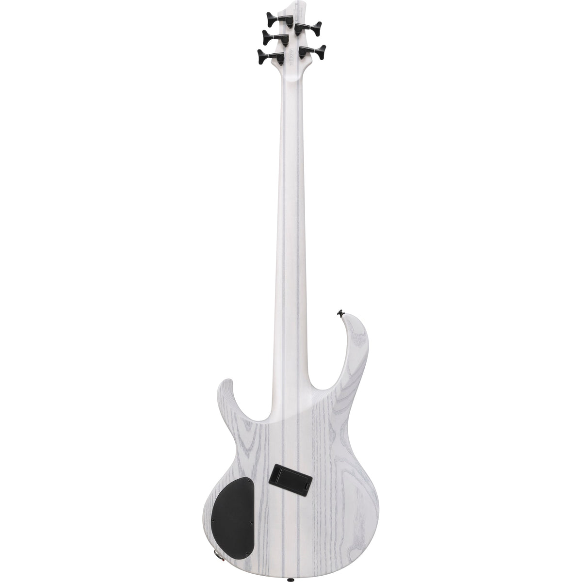 Ibanez BTB865MS Bass Workshop 5-String Electric Bass - Transparent White Flat - View 3 | MusicMarket