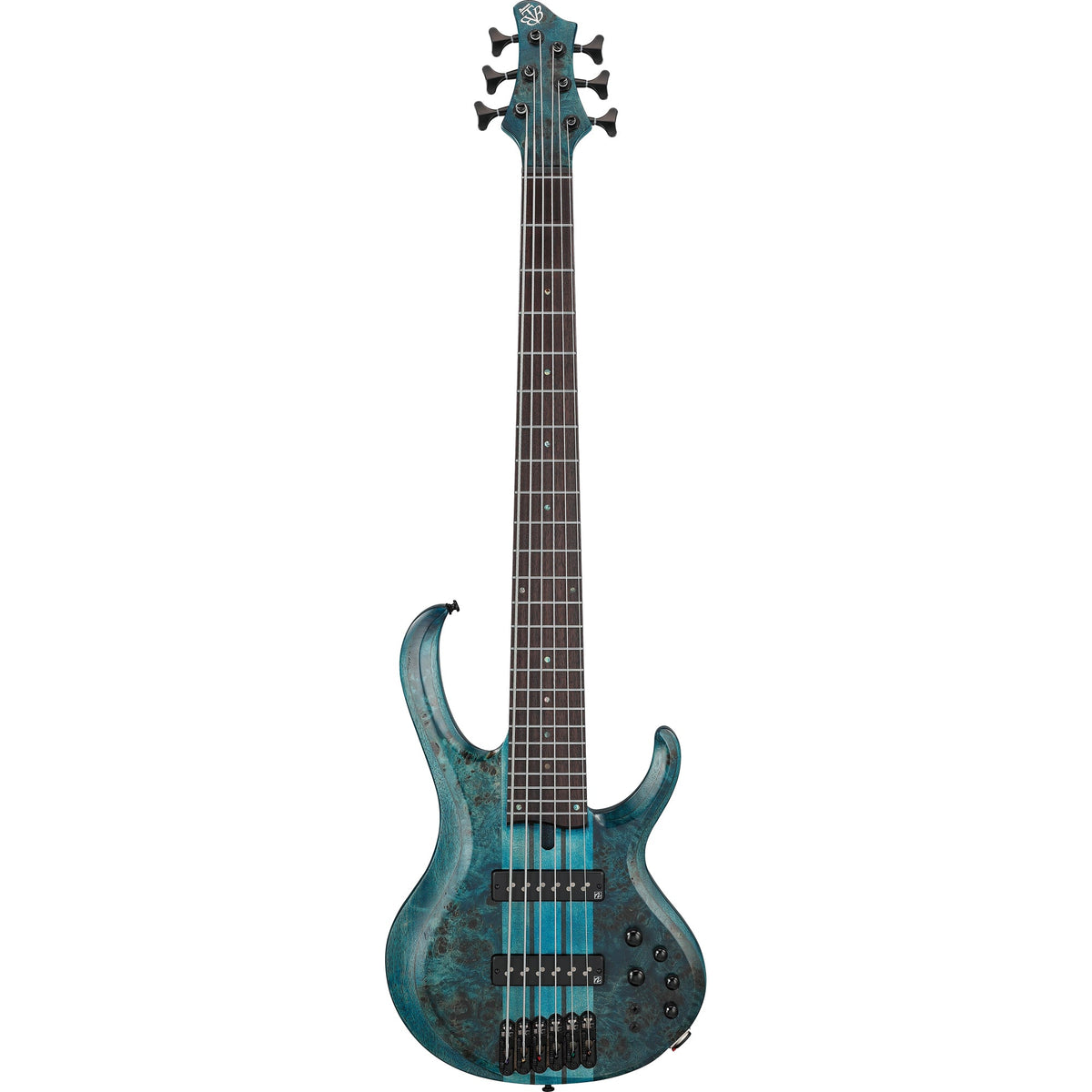 Ibanez BTB946 Standard 6-String Electric Bass - Cosmic Blue - View 2 | MusicMarket