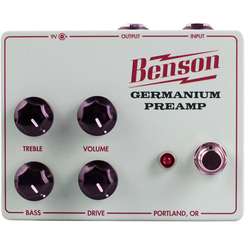 Benson Amps Germanium Preamp Pedal - MusicMarket