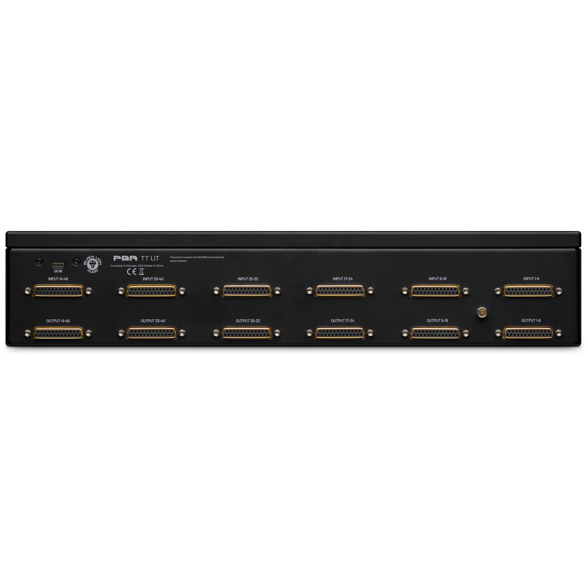 Black Lion Audio PBR TT LIT Patchbay with Programmable LED - View 3 | MusicMarket