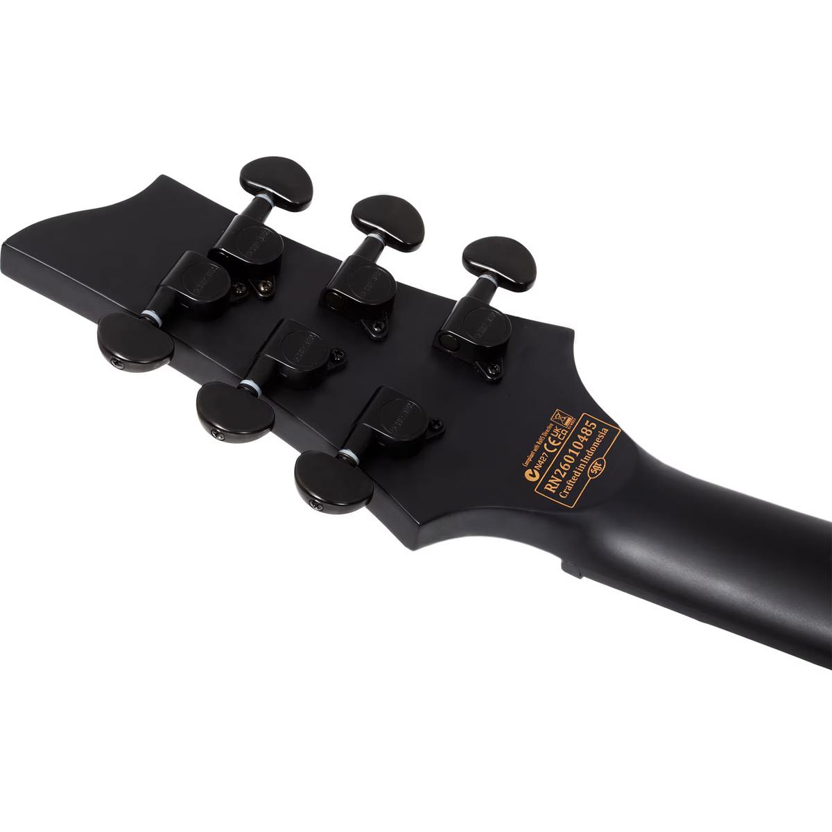 Schecter C-1 Hydro-Dip Electric Guitar - Golden Eclipse - View 10 | MusicMarket