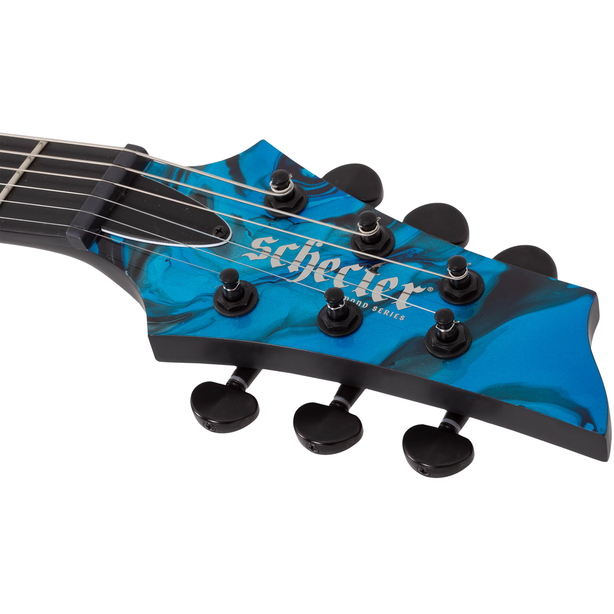 Schecter C-1 Hydro-Dip Electric Guitar - Midnight Tide - View 7 | MusicMarket
