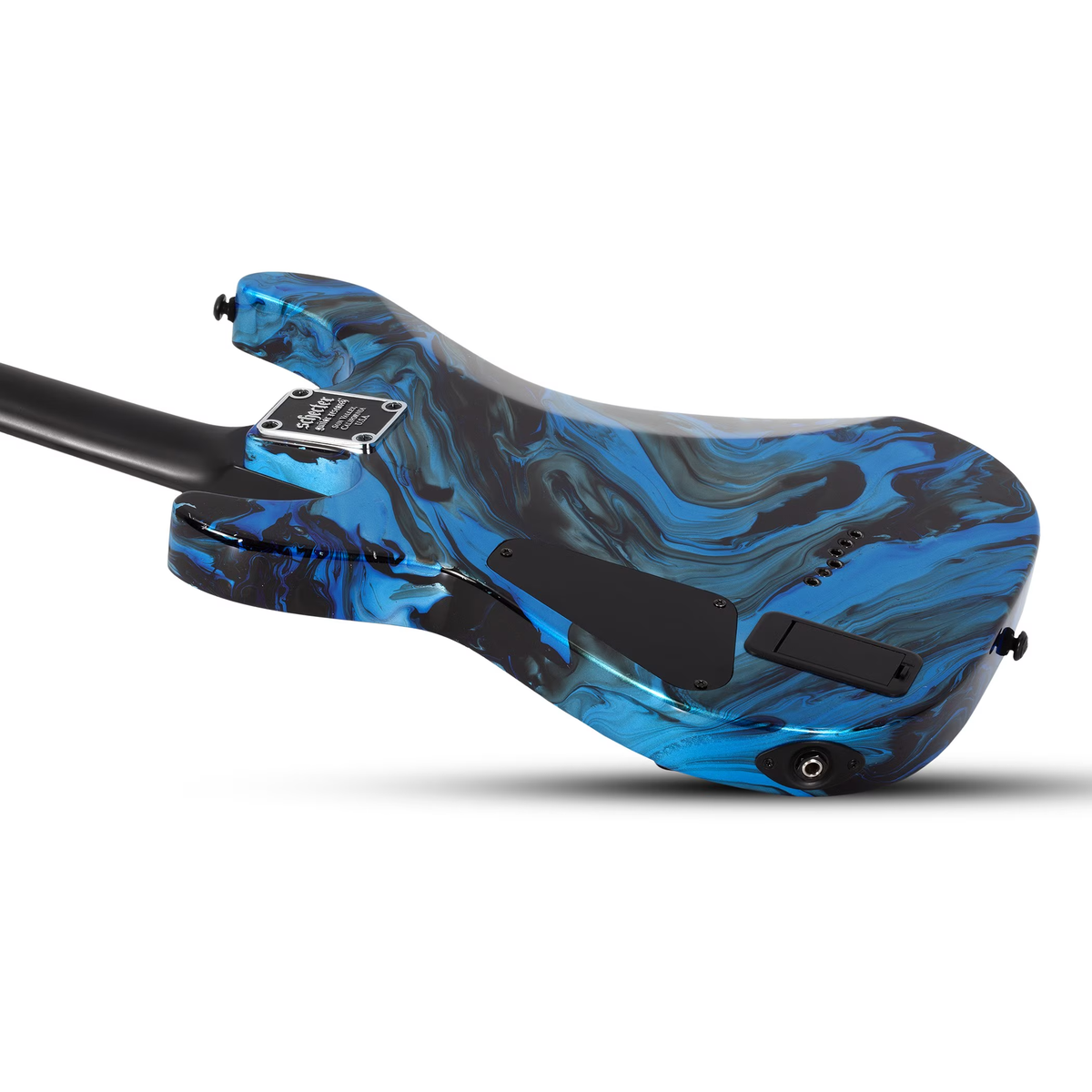 Schecter C-1 Hydro-Dip Electric Guitar - Midnight Tide - View 5 | MusicMarket