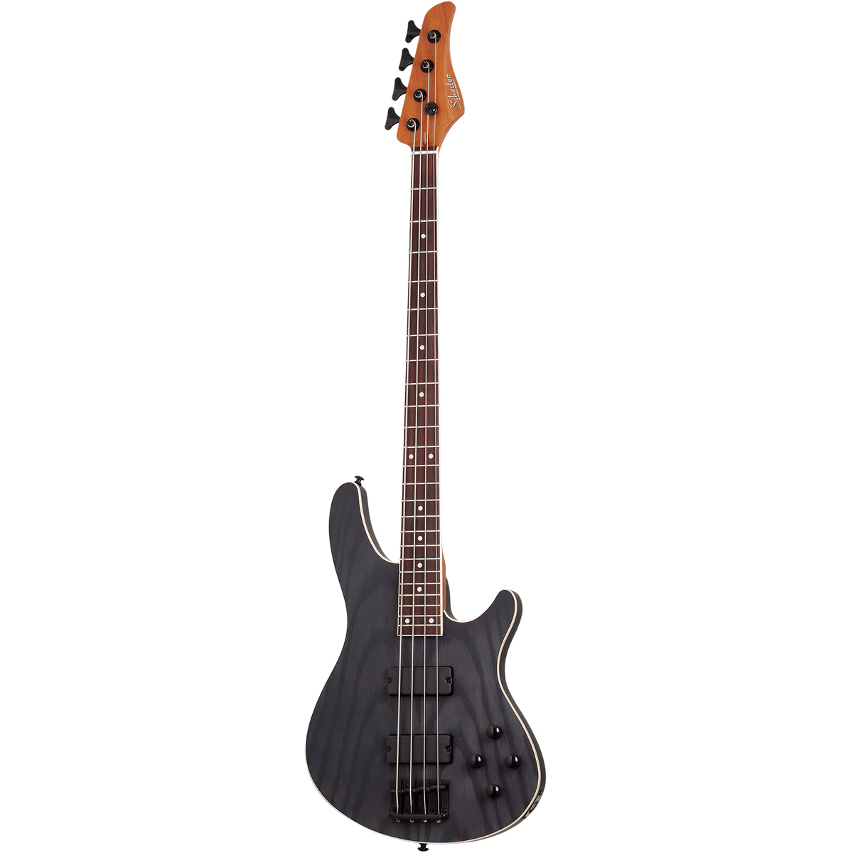 Schecter C-4 Standard 4-String Electric Bass - Charcoal Satin - View 2 | MusicMarket
