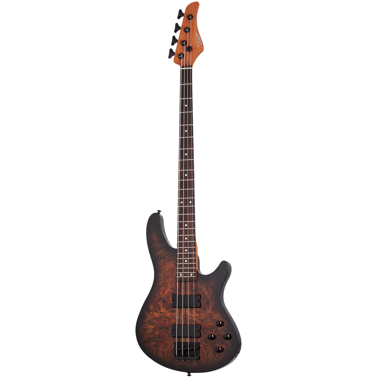 Schecter C-4 Standard 4-String Electric Bass - Charcoal Satin - View 2 | MusicMarket