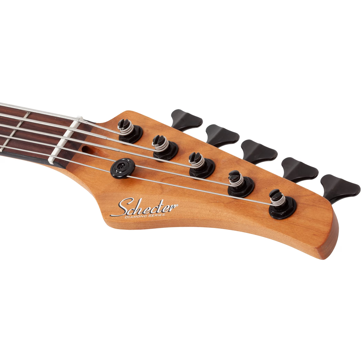 Schecter C-5 Standard 5-String Electric Bass - Tobacco Burl - View 3 | MusicMarket