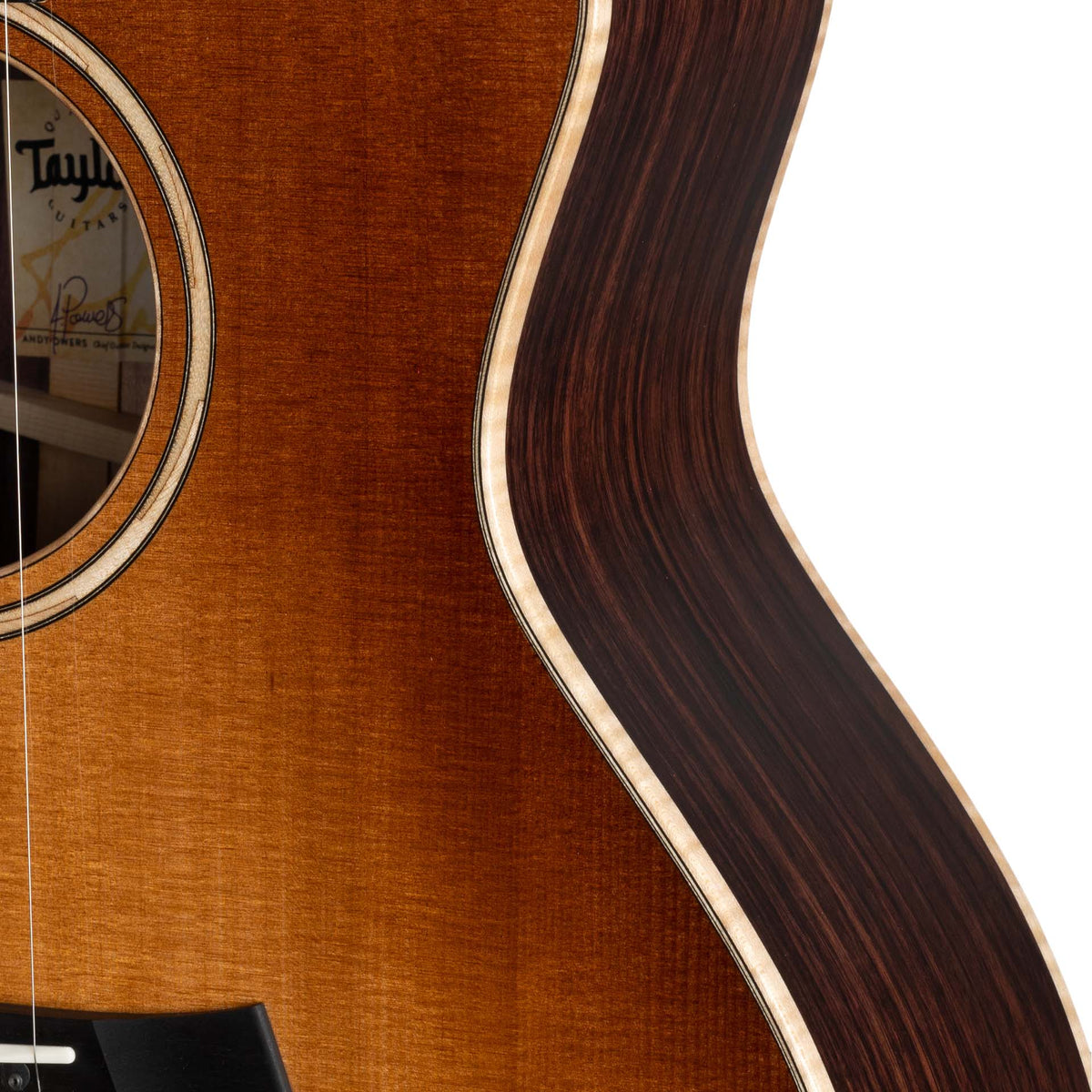 Taylor C414ce B4043 2024 NAMM Custom Acoustic Electric Guitar, Wild Honey Burst - View 13 | MusicMarket
