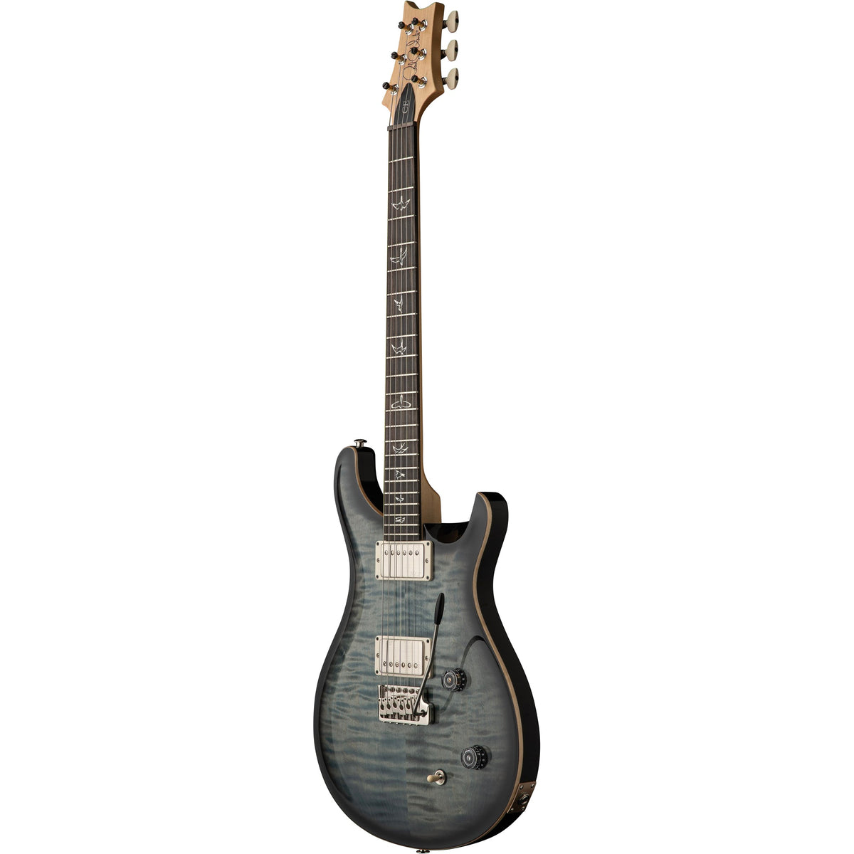 PRS CE 22 Limited Edition Electric Guitar - Faded Blue Smokeburst - View 4 | MusicMarket