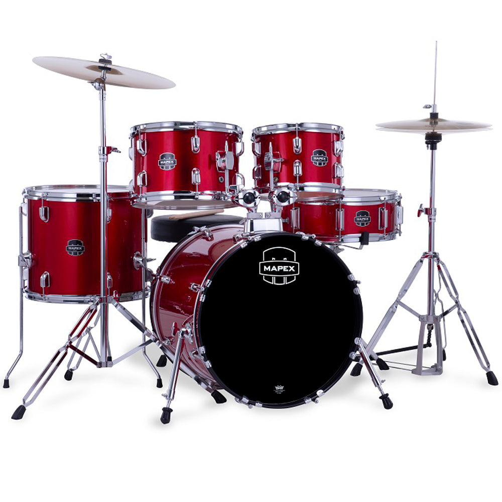Mapex Comet Series 5-Piece Shell Kit - Infra Red - MusicMarket