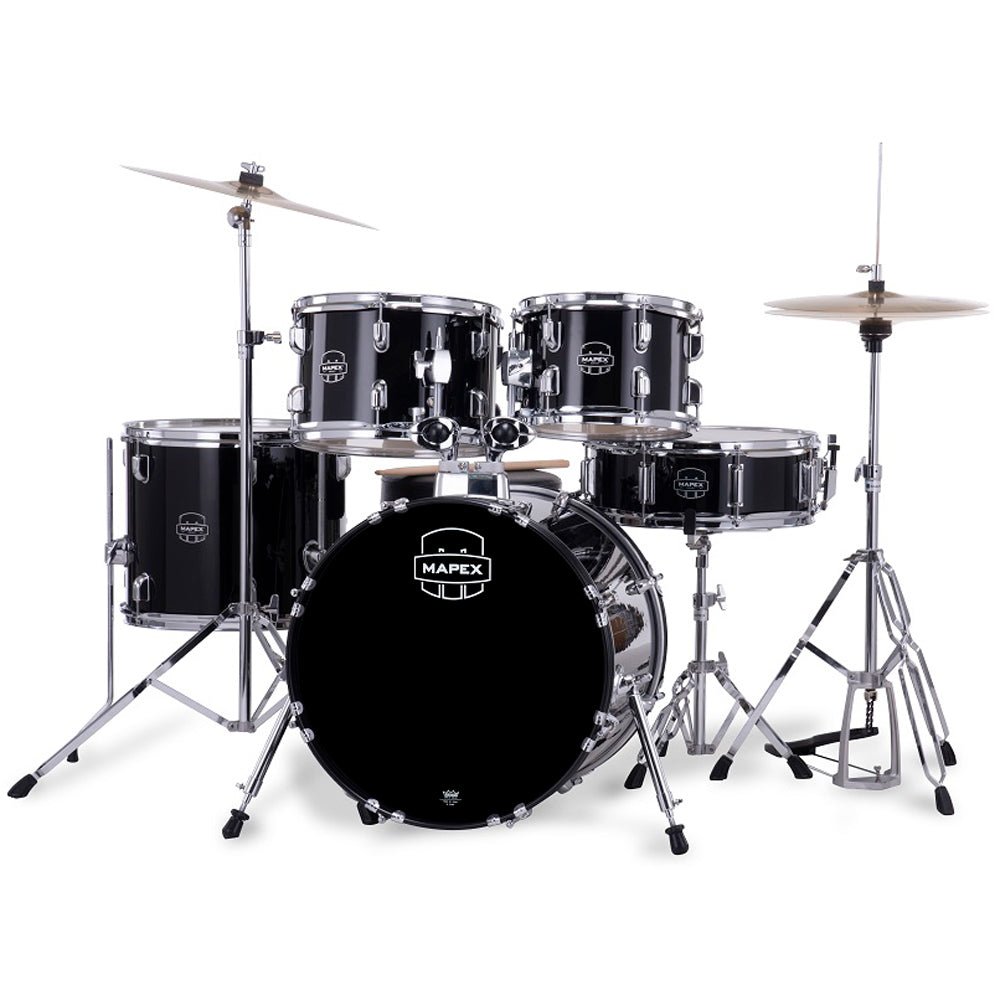 Mapex Comet Series 5-Piece Shell Kit - Black - View 2 | MusicMarket