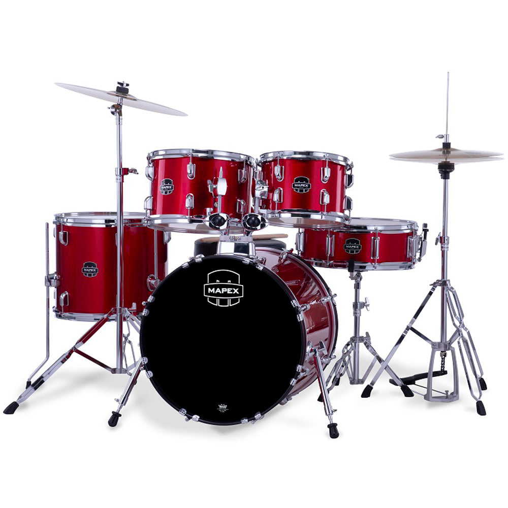 Mapex Comet Series 5-Piece Shell Kit - Infra Red - View 2 | MusicMarket