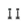 Sound Anchors Compact Adjustable Monitor Stands - Pair - MusicMarket
