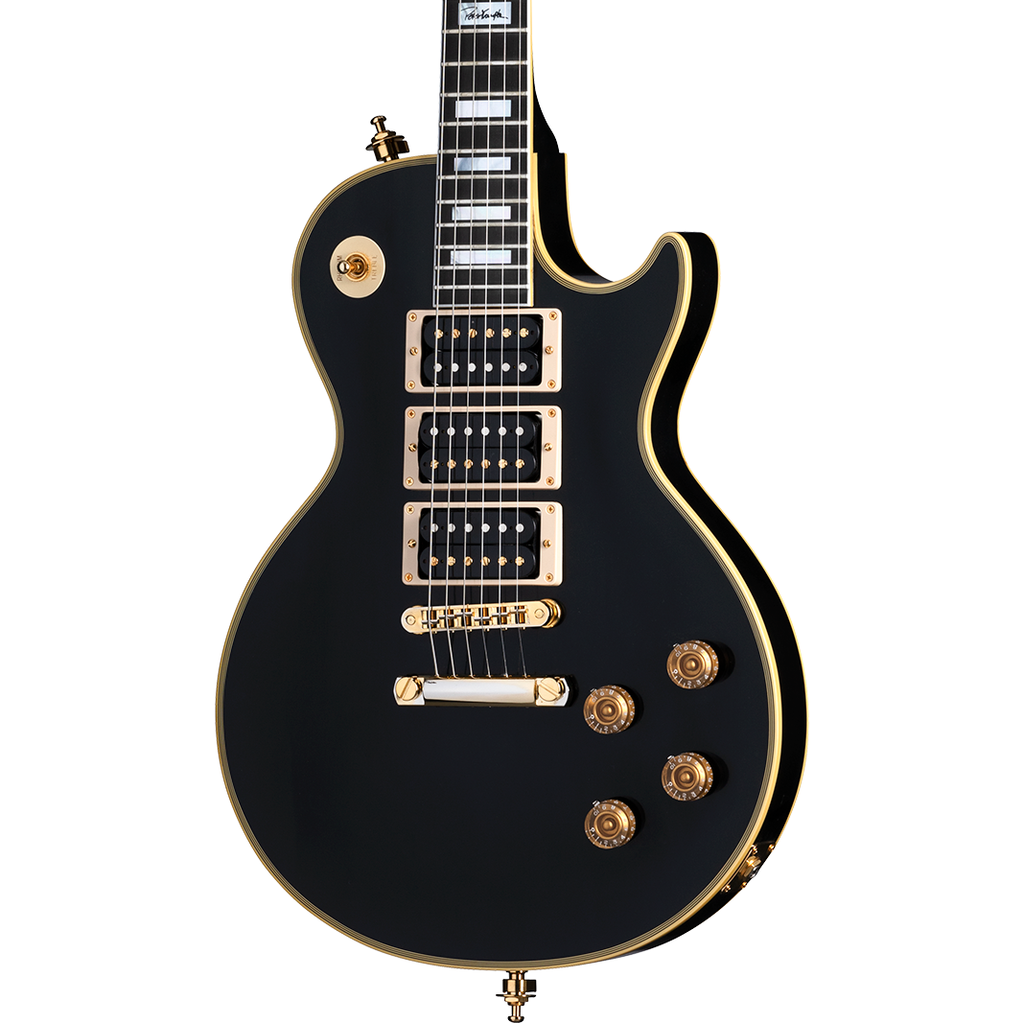 Gibson Peter Frampton "Phenix" Les Paul Custom Electric Guitar - Ebony - MusicMarket