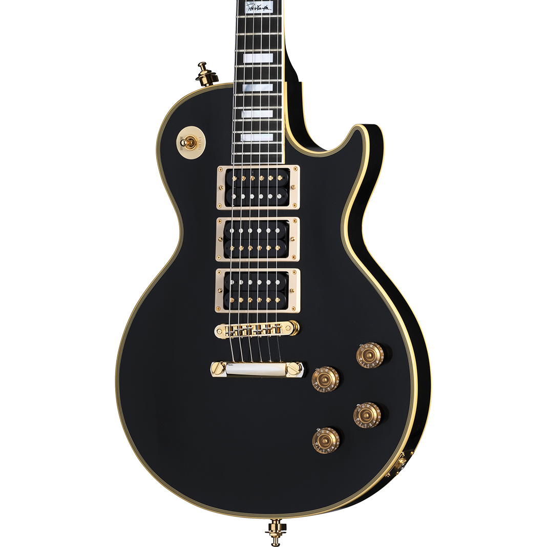 Gibson Peter Frampton "Phenix" Les Paul Custom Electric Guitar - Ebony - MusicMarket
