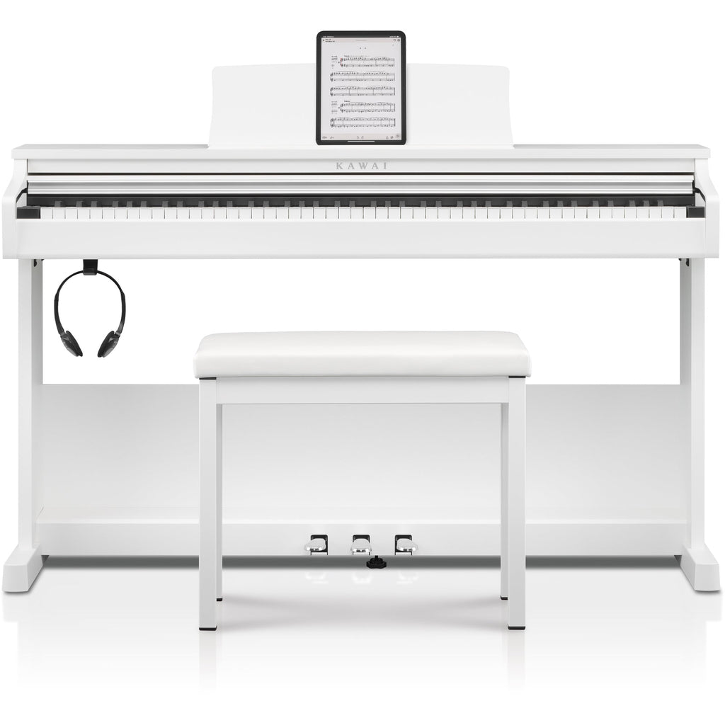 Kawai CX102 Digital Piano with Bench - White - View 8 | MusicMarket