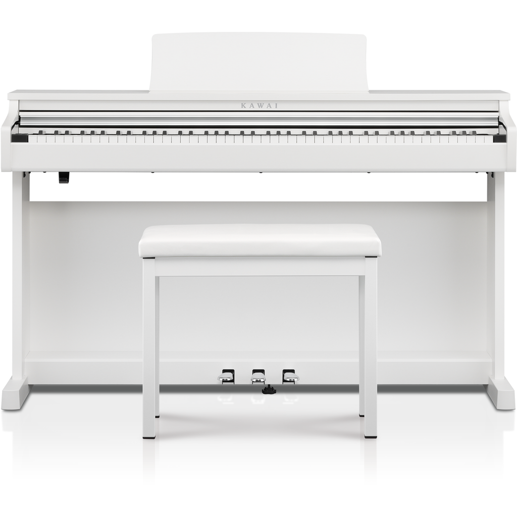 Kawai CX202 Digital Piano with Bench - Satin White - View 2 | MusicMarket