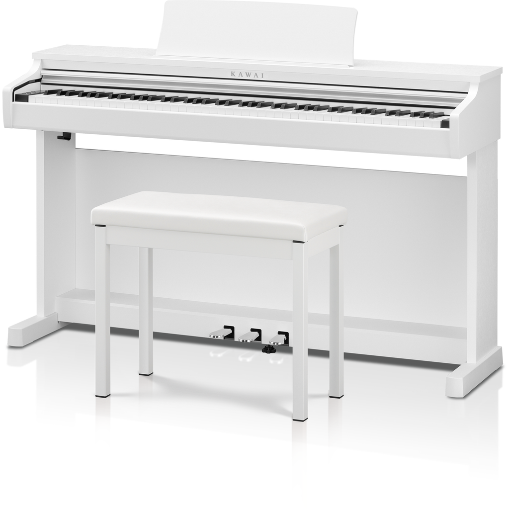 Kawai CX202 Digital Piano with Bench - Satin White - MusicMarket