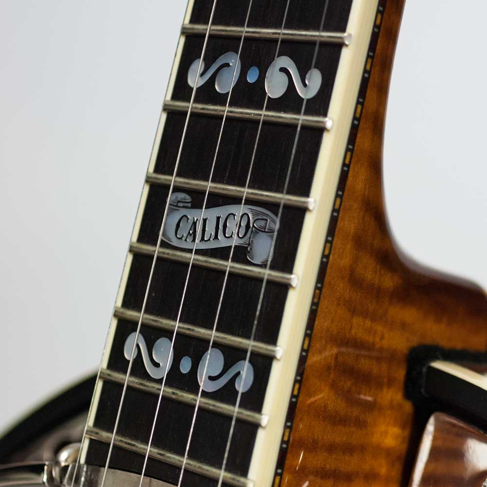 Deering Calico 5 String Banjo - View 11 | MusicMarket
