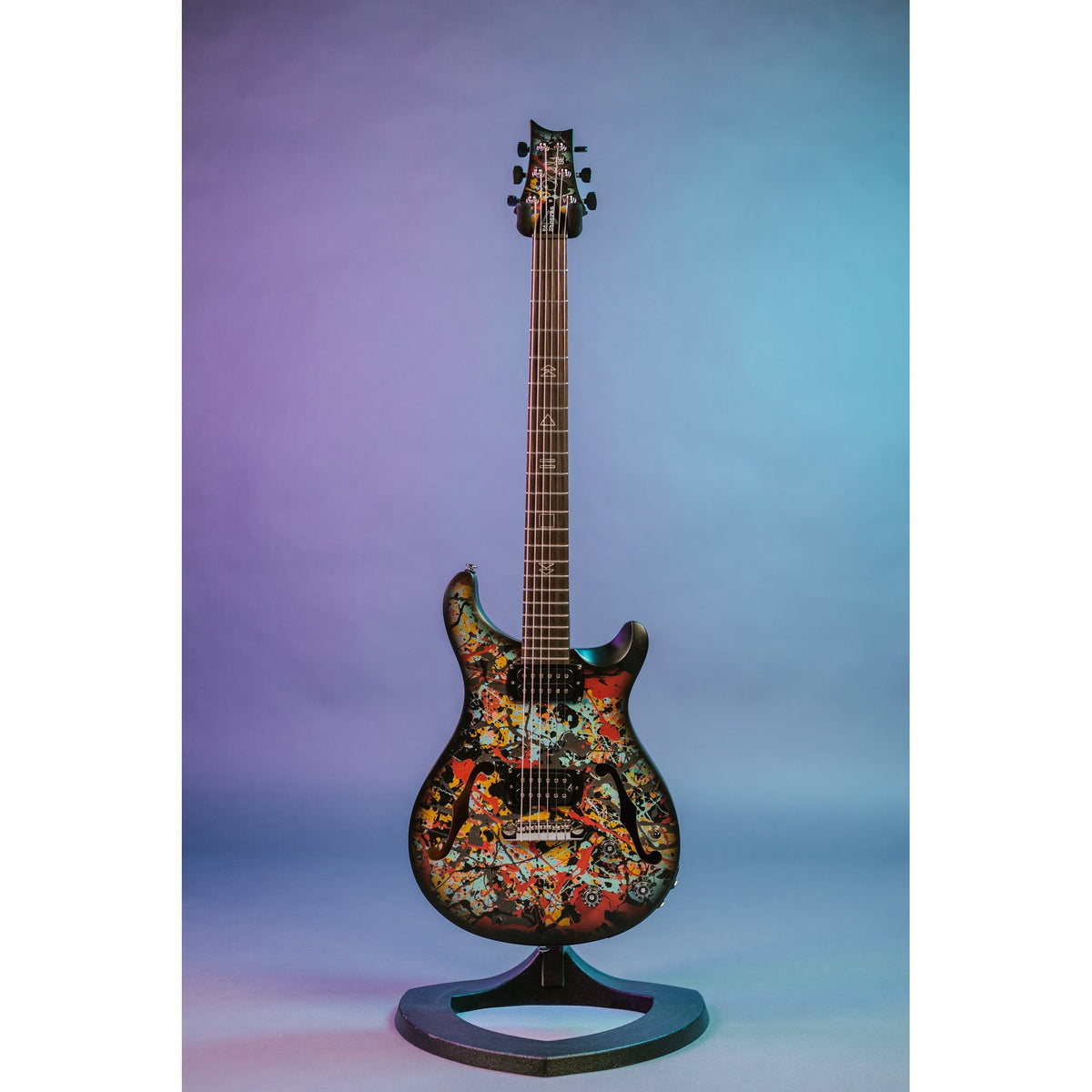 PRS Ed Sheeran SE ES Hollowbody I Baritone Electric Guitar - Cosmic Splash - View 5 | MusicMarket