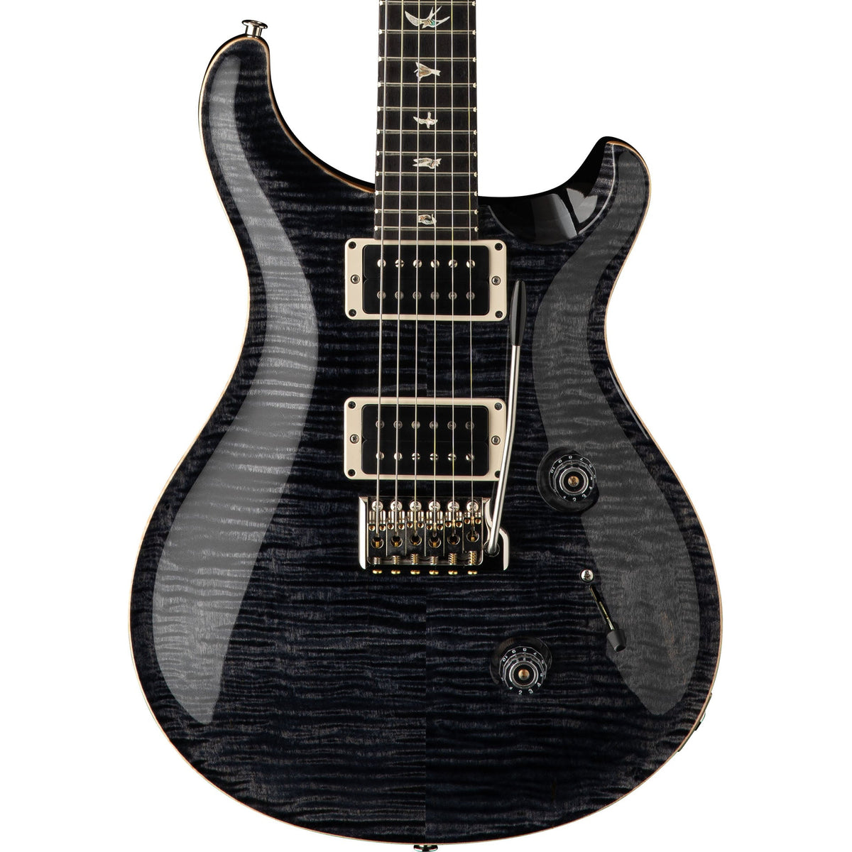 PRS 2024 Custom 24 Electric Guitar - Gray Black 10-Top - MusicMarket