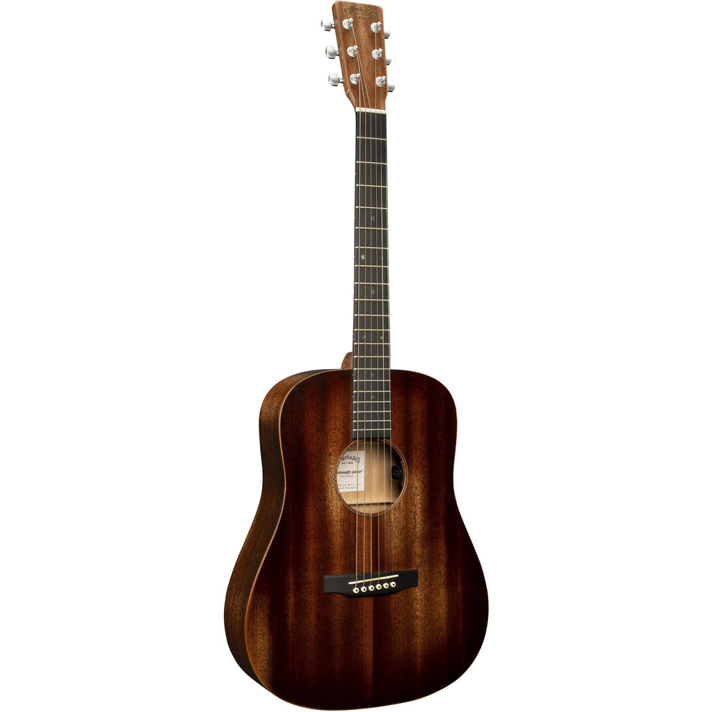 Martin D Jr E StreetMaster Acoustic Electric Guitar - Dark Mahogany Distressed - View 2 | MusicMarket
