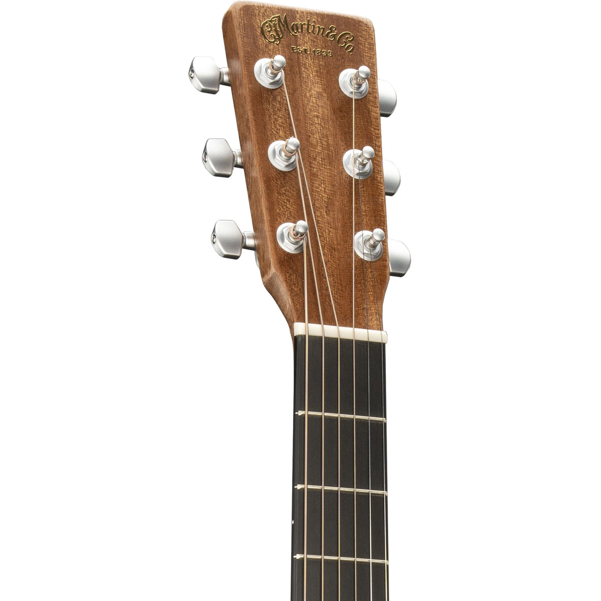 Martin D Jr E StreetMaster Acoustic Electric Guitar - Dark Mahogany Distressed - View 4 | MusicMarket