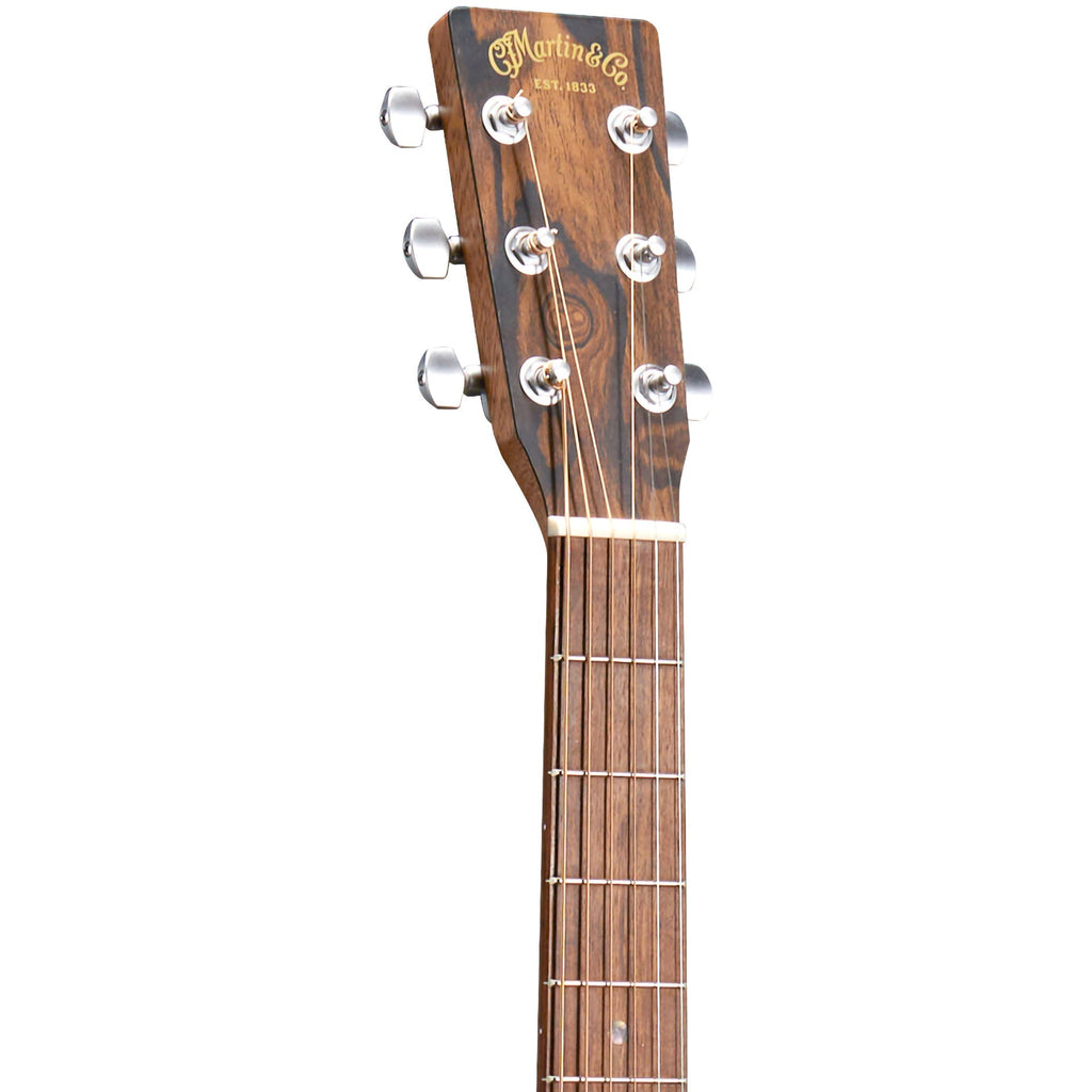 Martin D-X2E Brazilian Rosewood Dreadnought Acoustic Electric - Ziricote Burst - View 3 | MusicMarket