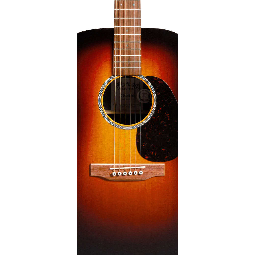 Martin D-X2E Brazilian Rosewood Dreadnought Acoustic Electric - Ziricote Burst - View 5 | MusicMarket