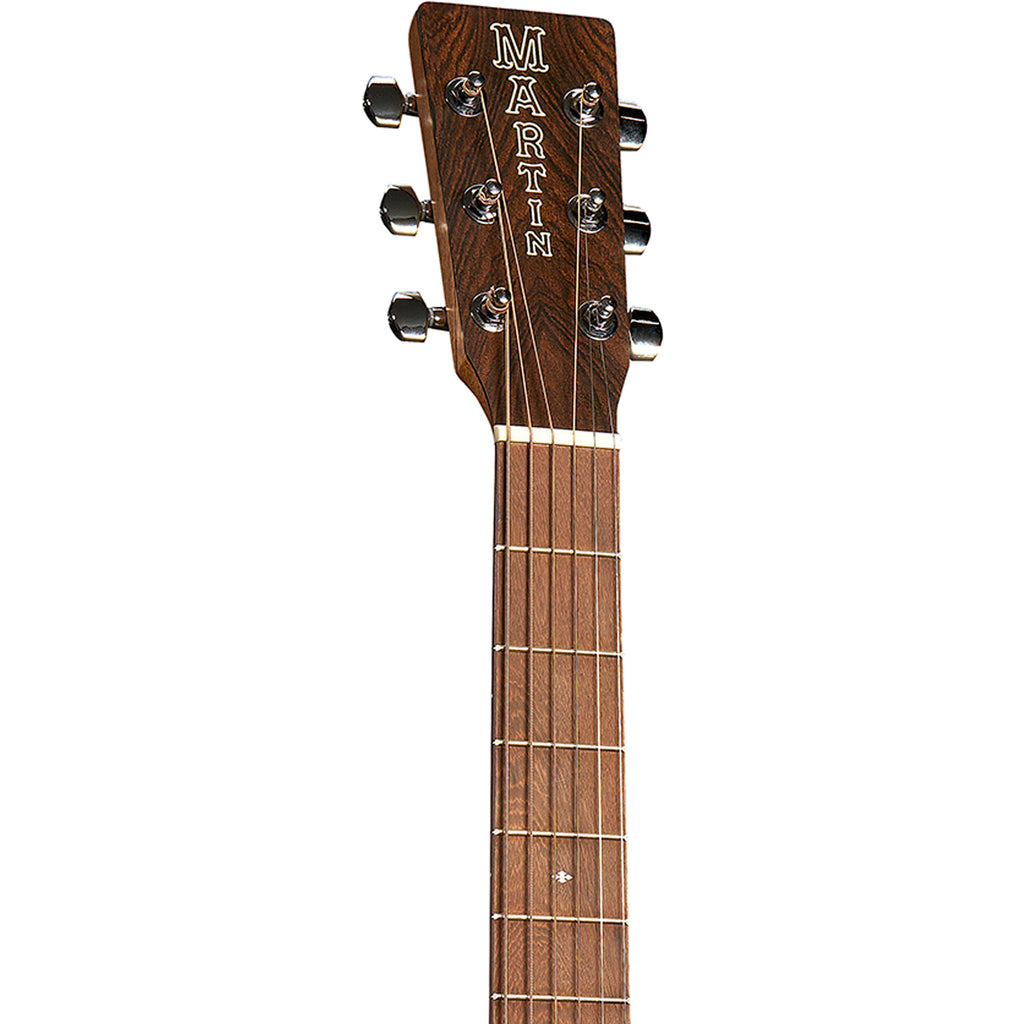 Martin D-X2E Brazilian Burst Special Acoustic Electric Guitar - Vintage Burst - View 4 | MusicMarket