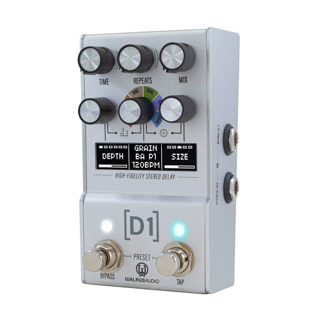 Walrus Audio Mako Series MKII - D1 High-Fidelity Delay Pedal - View 2 | MusicMarket