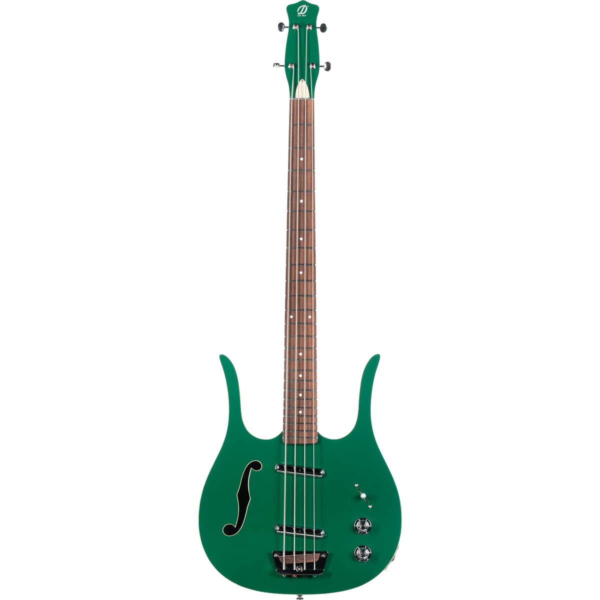 Danelectro 58 Longhorn Bass - Red Hot Jade - View 2 | MusicMarket