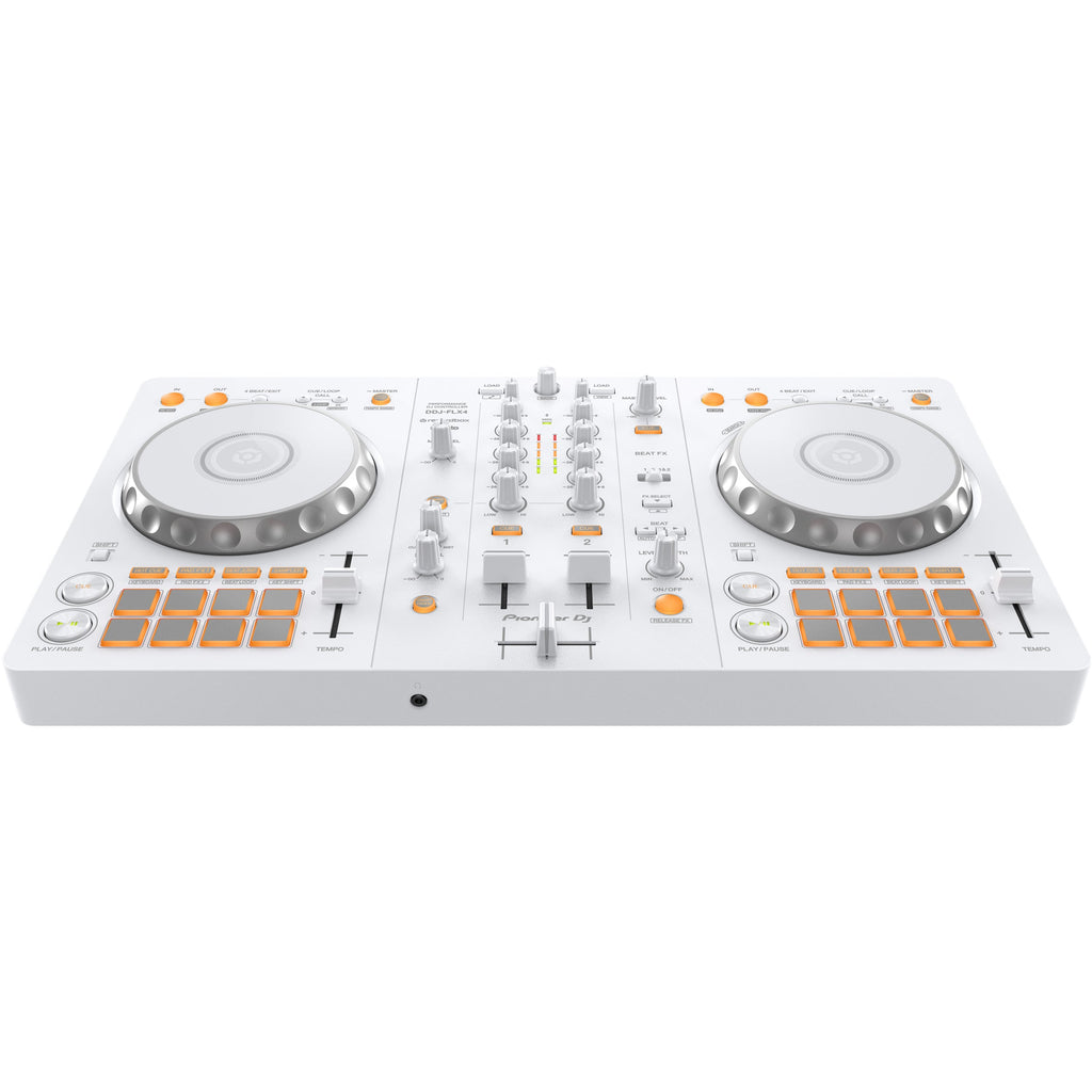 Pioneer 2-Channel DJ controller for Serato & Rekordbox - Limited Edition White - View 2 | MusicMarket