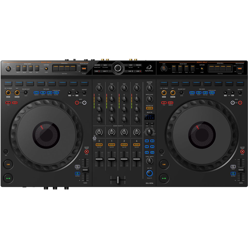 AlphaTheta DDJ-GRV6 4-Channel DJ Controller - MusicMarket