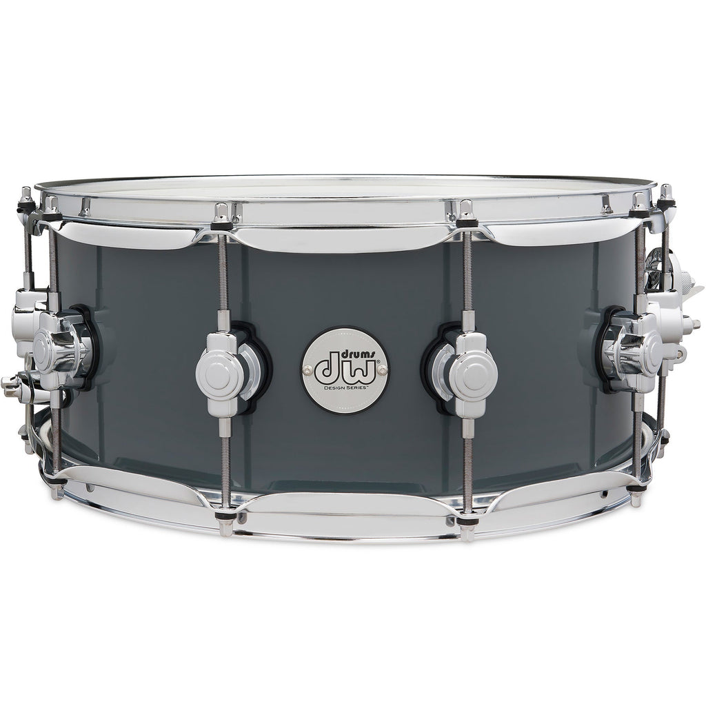 Drum Workshop Design Series 6x14 Snare Drum - Steel Grey - MusicMarket