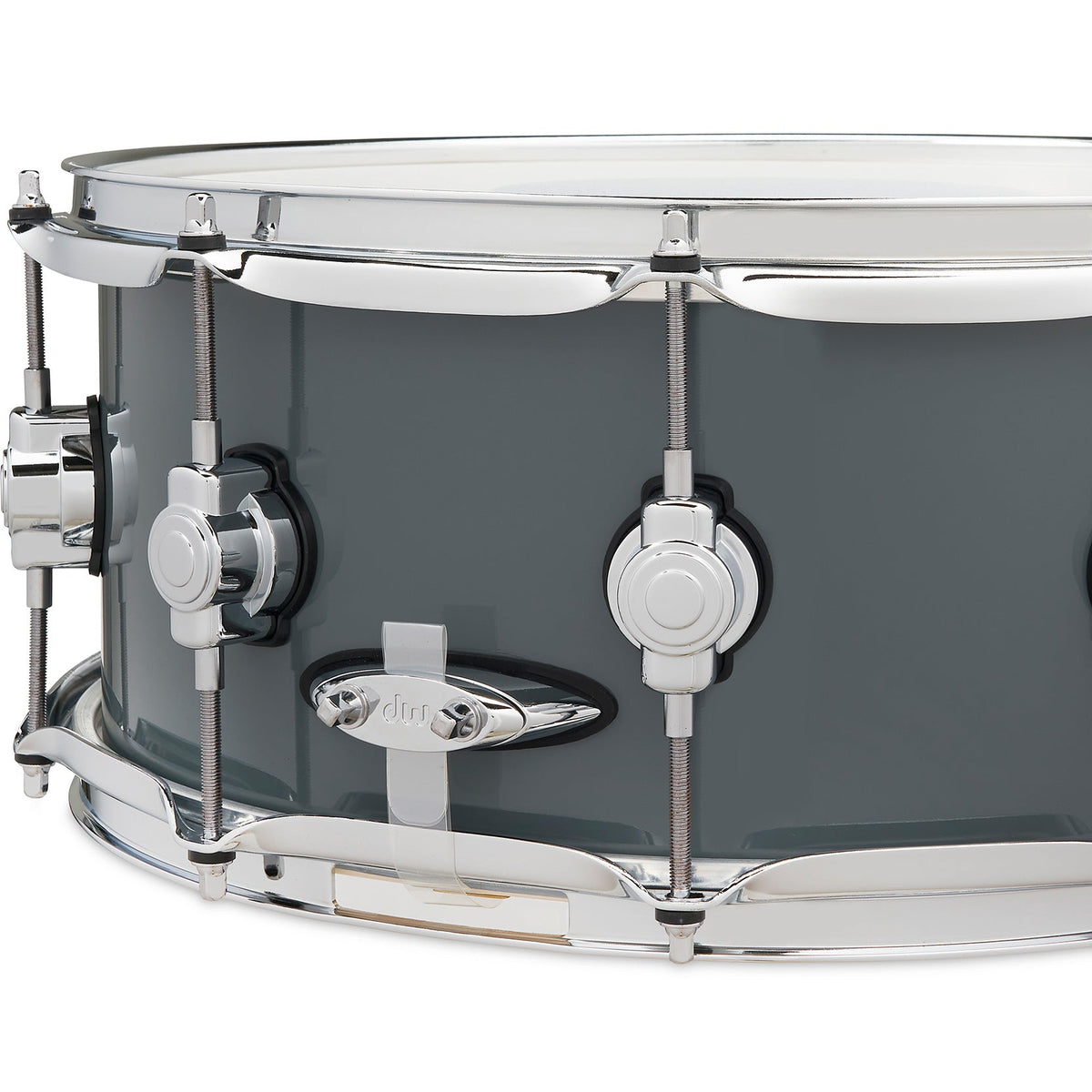 Drum Workshop Design Series 6x14 Snare Drum - Steel Grey - View 5 | MusicMarket
