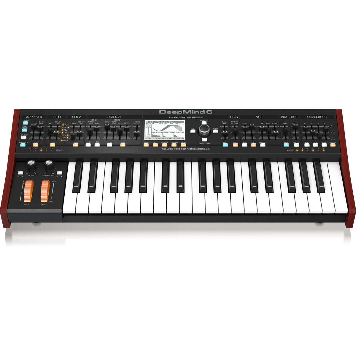 Behringer DeepMind 6 37-Key 6-Voice Analog Synthesizer - View 2 | MusicMarket