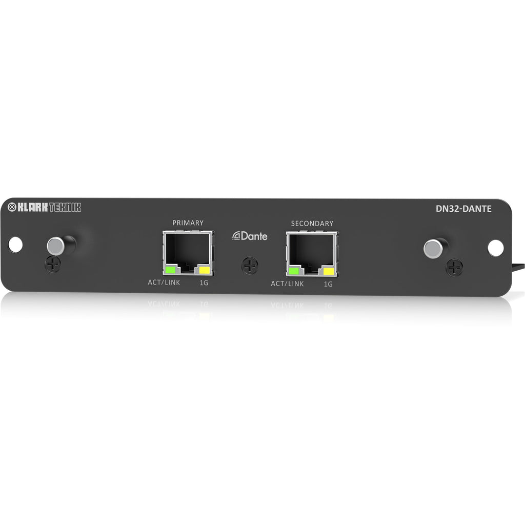 Klark Teknik DN32-DANTE Audinate Dante Expansion Module - MusicMarket