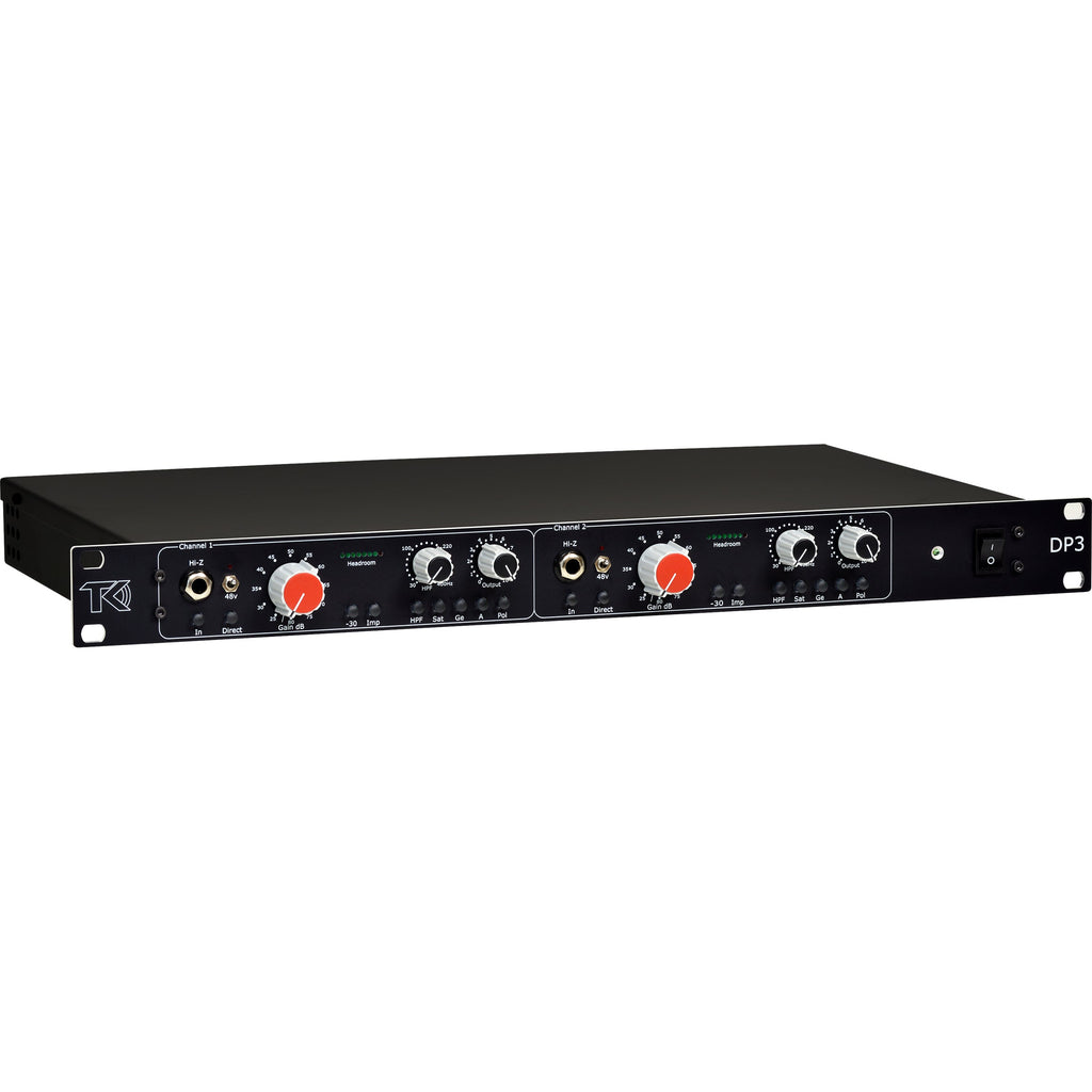 TK Audio DP3 Stereo Microphone Preamp - View 2 | MusicMarket