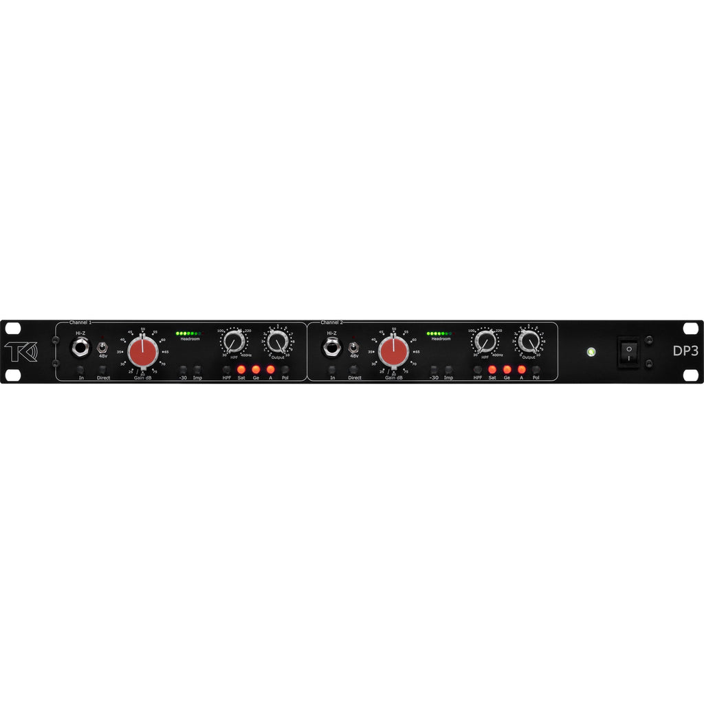 TK Audio DP3 Stereo Microphone Preamp - MusicMarket