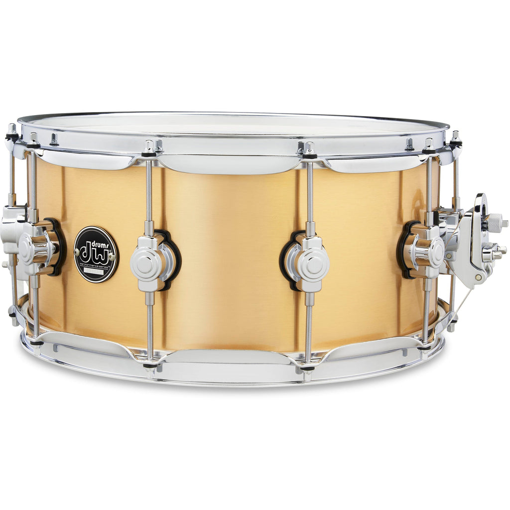 Drum Workshop Performance Series 6.5x14 Snare Drum - 1mm Polished Copper - MusicMarket