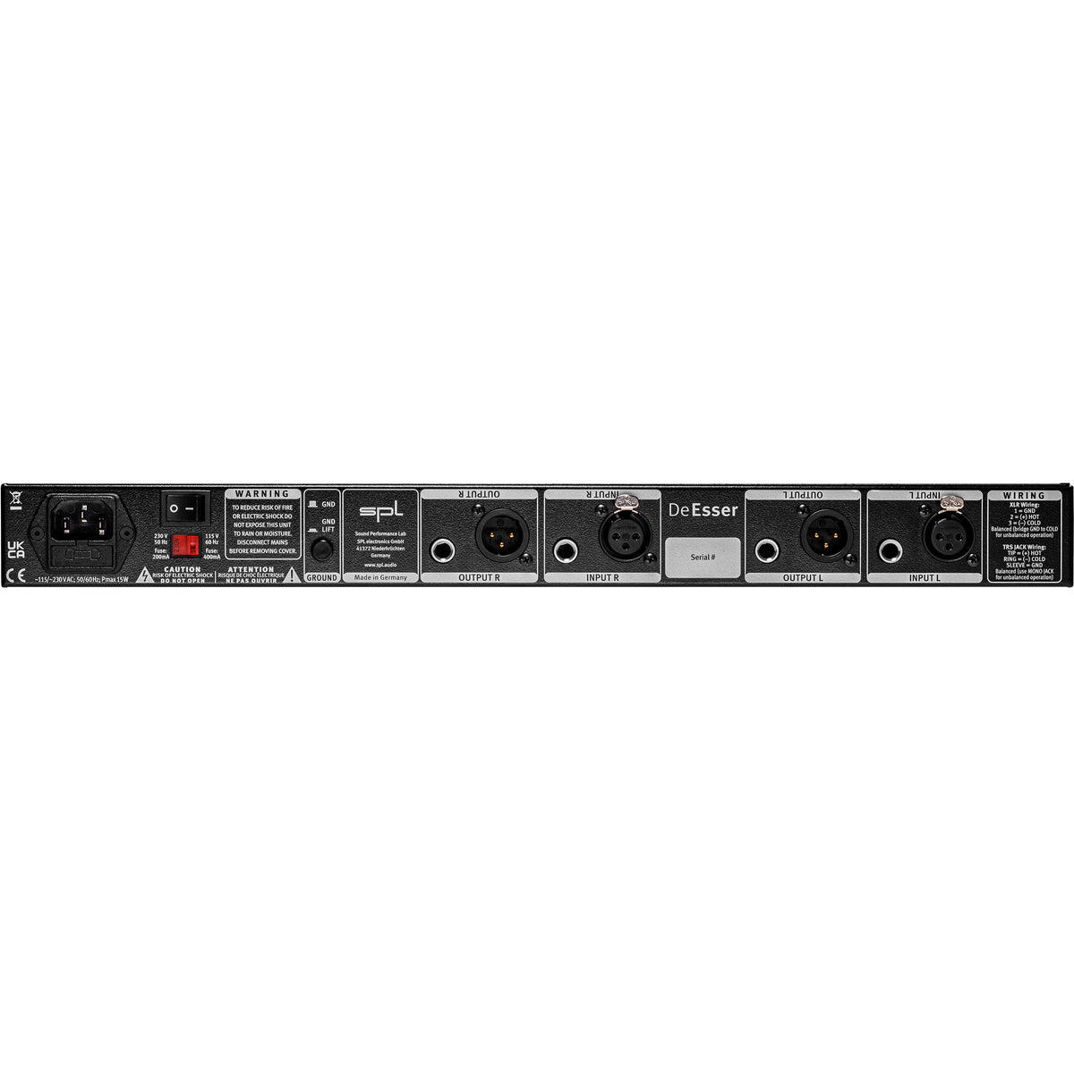 SPL DeEsser MK2 19” Rack - View 2 | MusicMarket